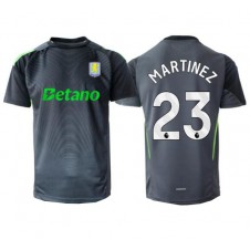 Aston Villa Emiliano Martinez #23 Keeper Hjemmedrakt 2025-26 Kortermet Aston Villa Emiliano Martinez #23 Keeper Hjemmedrakt 2025-26 Kortermet